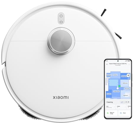 XIAOMI S40 Pro Robot Vacumm Cleaner with Mop, 15000Pa, Dual Extendable Arms