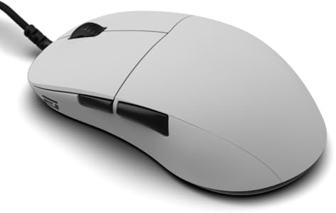 ENDGAME GEAR XM2 8K v2 Gaming Mouse White – 30K DPI Optical Sensor, 8000Hz Polling, Claw Grip Design for Medium to Large Hands, Lightweight (51.5g)