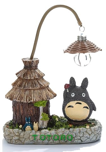 Nachtlicht,Animation Nachtlicht für Kinder, Batteriebetrieben Leselampe,Creative Resin Strohdach-Cottage/Holz-Cottage Design nachtlicht,für Raumdekoration Innenbereichn & Schlafzimmer (stil-1)