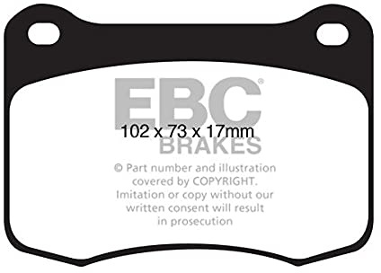 EBC Brakes DP41820R Yellowstuff Bremsbeläge