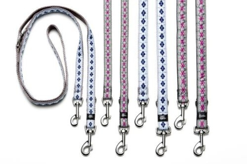 Karlie Art Joy Plus Führleinen, Rhombus L: 200 cm B: 1.5 cm pink S
