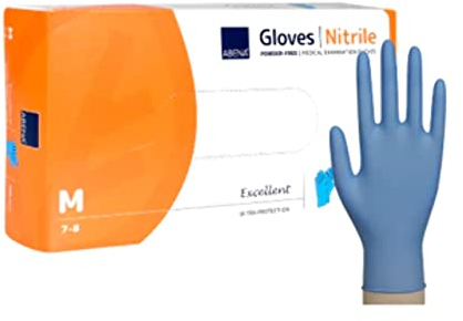 Nitril Handschuhe Acceleratorfrei Medium blau, 100 St