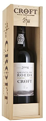 Croft Quinta Da Roeda Port Wine in Wooden Gift Box | 75 cl