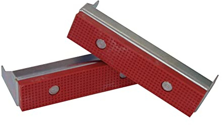 Eclipse EFG5 PR Fibre Grips for Mech Vice, Red, 5-Inch