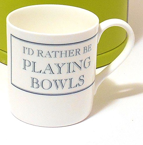 I'd rather be PLAYING BOWLS Mug