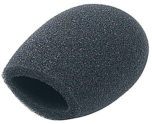 GEWA Mikrofon Windschutz 6cm, 5er Pack, Je 1x gelb, orange, rot, blau und schwarz, Shure SM57