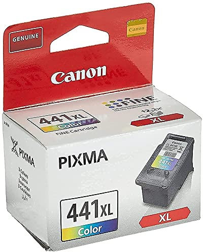 Canon 5220B001 Tinte CL441XL Color 400 Seiten hohe Kapazität, Schwarz