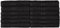 NatureMark Gästetücher – 12er Pack (30x50 cm), 100% Baumwolle, Oeko-Tex Zertifiziert, weich, saugfähig und pflegeleicht – Für Bad, Gäste & Spa – Schwarz