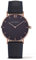 Watch Paul Hewitt Sailor Line Blue Lagoon Case 39mm IP Rose Gold Leather Watchstrap Navy Blue 186mm PH-SA-R-ST-B-11M
