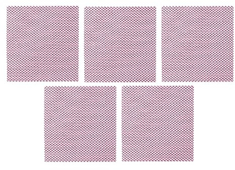 2Work Heavy Duty Non-Woven Cloth 380x400mm Red (Pack of 5) 2W08162