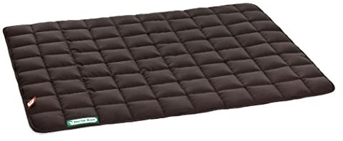 Doctor Bark Hundedecke – weiche, hochwertige Hundematte für größere Hunde, robuste Indoor-Outdoor Liegedecke, waschbar bis 95 °C (Gr. L, 100x80 cm, Braun)