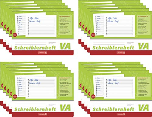 Brunnen Schreiblernheft (20, Lineatur VA)