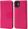 Verco iPhone 11 Hülle, Handyhülle für Apple iPhone 11 Tasche PU Leder Flip Case Schutzhülle Brieftasche (6,1 Zoll) - Pink
