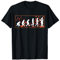Evolution Ziehharmonika Akkordeon Musikinstrument Geschenk T-Shirt