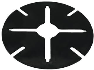 Sanpro 300 x Ausgleichsscheiben für Plattenlager | 2mm Dick - 117mm Ø | Stelzlager & Kieslager für Terrassenplatten zum Ausgleich von Höhendifferenzen | Made in Germany