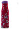 TUPPERWARE Frasco termo Fashion Flask 410 ml estampado flor rosa