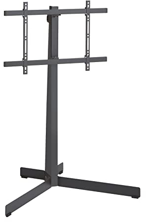 Vogel’s TVS 3690 Soporte de pie para televisores de 40 a 77 Pulgadas, MAX. 50 kg, Gira hasta 90°, MAX. VESA 600x400, Soporte de TV de Acero, Color Negro