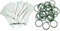 Plant Labels and Plant Rings - (50 Plant Labels and 100 Plant Rings)