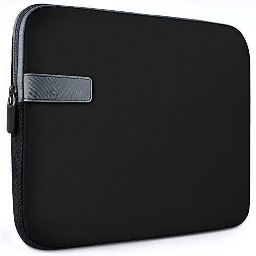 Neoprene Tablet Sleeve, Zipper Protective Case for iPad 10th Gen 10.9 iPad 9th G 10.2 iPad Air 10.5 Samsung Galaxy Tab S9 S8 S7 11 A9+ 11 in A8 10.5 A7 10.4 Surface Go 3 10.5 (11 inch, Black)