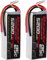 RoaringTop 5200mAh 5S 25C 18.5V RC Lipo Batterie Mit 4mm Bullet Wire (ohne Stecker) Für F3A Modellflugzeug