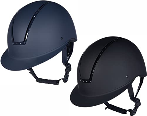 HKM Shield Diamond Reithelme Schwarz S