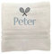 Personalisiertes Handtuch mit Namen Schön gestickter Name Handbadetuch 100% Baumwollhandtuch Personalized Custom Towel with Name (140 x 70 cm, Tennis)