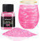 NiHome Edible Luster Dust Glitter Powder Metallic Fancy Food Decorating Sprinkle Glimmery Brew Dust for Drink Wine Beverage Cake Dessert Home Bakery Restaurant Vegan Allergen-Free (Pink, 5g/0.18oz)