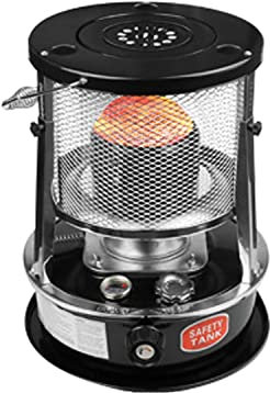 AEMIN Petroleumheizung 4.5L Tragbarer Petroleumofen Heizung Mobile Petroliumheizer Innen 360° Surround-Heizung Winter Campingkocher Heizgeräte Für Camping Zeltheizung Kochen (Color : Blue)