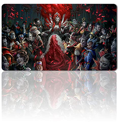 Four Leaves INNISTRAD Crimson Vow Key Artwork - MTG Spielmatte Mit Kostenloser Wasserdichter Tasche, Tischmatte, Mauspad - Staubdicht Und Wasserfest Für MTG-Kämpfe