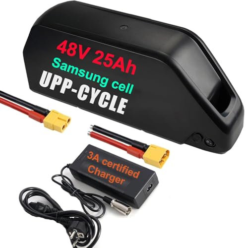 48V 25Ah Ebike Accu - Polly Shark Akku for 1500W 1000W 750W 500W Elektrische Fahrrad Umbau Kit Ba-fang und andere Rad Kit