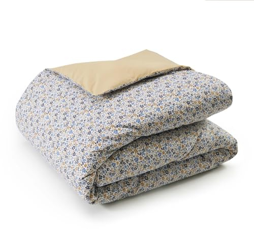 Tommy Hilfiger Bettwäsche-Garnitur Field Farbe Almond Größe 200x200+2x80x80 Geblümt Bunt