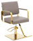 Physa Physa Otley BEIGE & Gold Friseurstuhl mit Fußstütze 490-650 mm 200 kg Beige/Goldfarben Barberstuhl Friseursessel Friseurstuhl höhenverstellbar Bedienstuhl Friseur