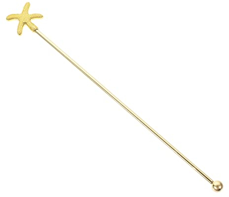 OUNONA Pineapple Stirring Rod Coffee Frother Drink Stirring Rod Bar Spoon Stirring Spoons Sandwich Toothpicks Mixing Sticks for Drinks Tool Nordic Banquet 304 Stainless re-usable