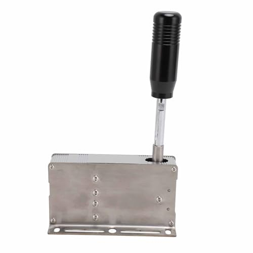 Fockety USB Sequential Shifter, SIM Racing Games Handbremse fürG25 G27 G29 G920 G923 & T300 T500, für PXN, für TMX, PC SIM Racing Game Shifter (Black)