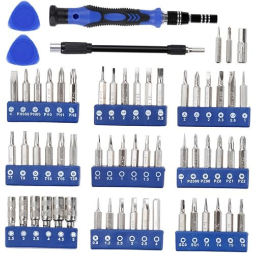 Veemoon Mini-schraubendreher-set Teiligem Reparatur-werkzeugsatz Rostfreien Bits Für Telefon Laptop Tablet Radio Kamera Box Brillenreparatur Mit Aufbewahrungsbox Inklusive Verlängerungssta