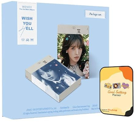 Wendy (Red Velvet) Album - Wish You Hell Package ver.+Pre Order Benefits+BolsVos Exclusive K-POP Giveaways Package