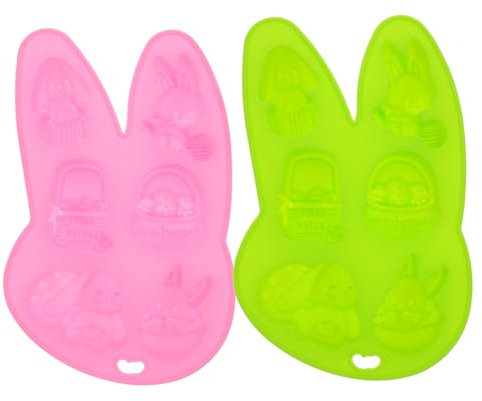 VINTORKY 2stücke Backform Für Kekse Lebensmittelechte Silikonform Für Schokolade Desserts Und Kuchen Wiederverwendbar Für Ostern Und Backen