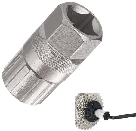 Ruayia Zahnkranzabzieher Fahrradwerkzeug Zubehör, Fahrrad Kassette Werkzeug Kassettenabzieher Ritzelabzieher Reparatur Entfernen Kassetten & Ritzel