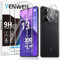 Yenwen Protector de Pantalla para Xiaomi Mi Redmi Note 13 Pro Plus 5G, 2 Piezas Cristal Templado con 2 Piezas Protector de Lente de Cámara, 9H Dureza Ultra Resistente Vidrio Templado