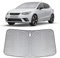 Opaltool Parasol Coche Delantero Plegable Repuesto para Seat Ibiza MK5 2017-2025, Coche Sol Sombra Bloquea los Rayos UV en el Interior del Parasol Protector