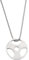 YIQPKUM Stainless Steel Weight Plate Necklace Dumbbell Pendant Fitness Jewelry for Women Sports Accessories Gifts, 23.6 inch Silver Box Chain (Silver Plated)