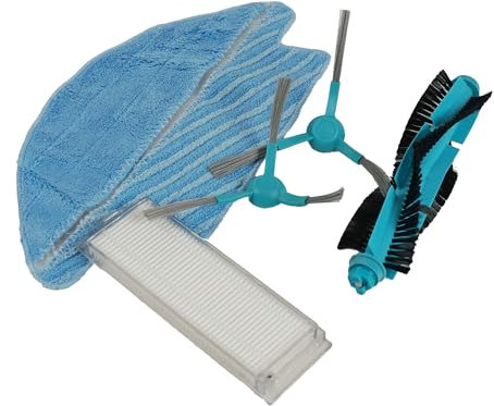 Distri+ - Kit de repuesto para aspiradora Robot compatible con Cecotec Conga (3290 a 3790)