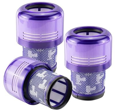 BONUMLNJO Filter Replacement Accessories，Compatible For Dyson ，V11 Torque Drive V11 Animal V15 Detect SV14 Cordless Vacuum Compare To Part 970013-02(3pcs)