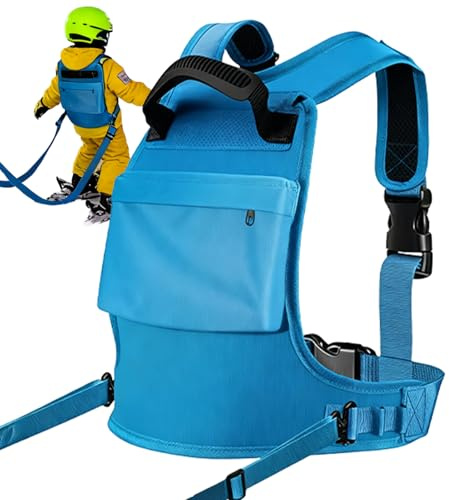 Arnés De Esquií Para Niños - Mochila De Entrenamiento Para Principiantes Con Control De Velocidad | Equipo De Entrenamiento De Esquí |Lucky Arnés De Esquí Para Niños Aprende A Esquiar De Forma