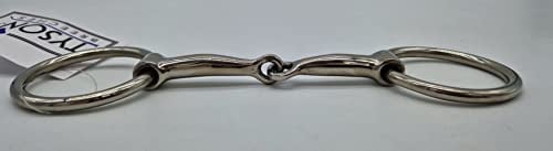 Gebiss Zaum Minishetty Minipony Mini Shetty Falabella gebr. Ringdurchmesser 4,6 cm. Stärke 95 mm Hier Gr. 8,0 cm