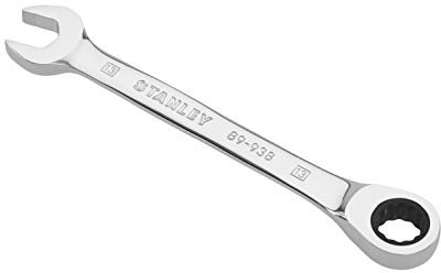 STANLEY 4-89-938 Chiave Combinata a Cricchetto Maxi Drive Plus, 13 mm