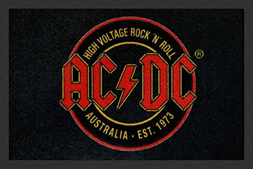 empireposter AC/DC Australia/Est. 1973 - Fußmatte, Größe: 60 x 40 cm, Material Polypropylen