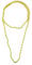 Mytoptrendz® Plain Bead Necklace Single Strand Long Rope Wrap Around Girls Women Fashion Accessories (Gold)