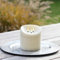Schlaraffenland | Elephant LED Outdoor 3-Dochtkerze 1515 | 15x15 cm | Creme Echtwachs | Flackernde LED Kerze mit Timer | Elektrische Kerzen für Indoor und Outdoor | Bewegliche Flamme