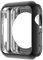 HANKN Cover per Apple Watch Series 8 7 41mm /Serie Se 6 5 4 Custodia 40mm, TPU Morbido Placcato Cover Protettiva Iwatch [Nessuna Proteggi Schermo] - Nero